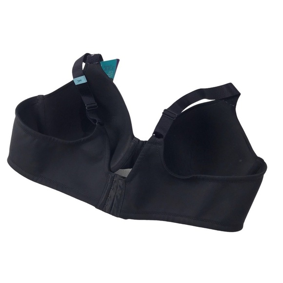 Vanity Fair Women's Beauty Back Full Figure Smoothing Underwire Bra, Black, 44C - Picture 4 of 7